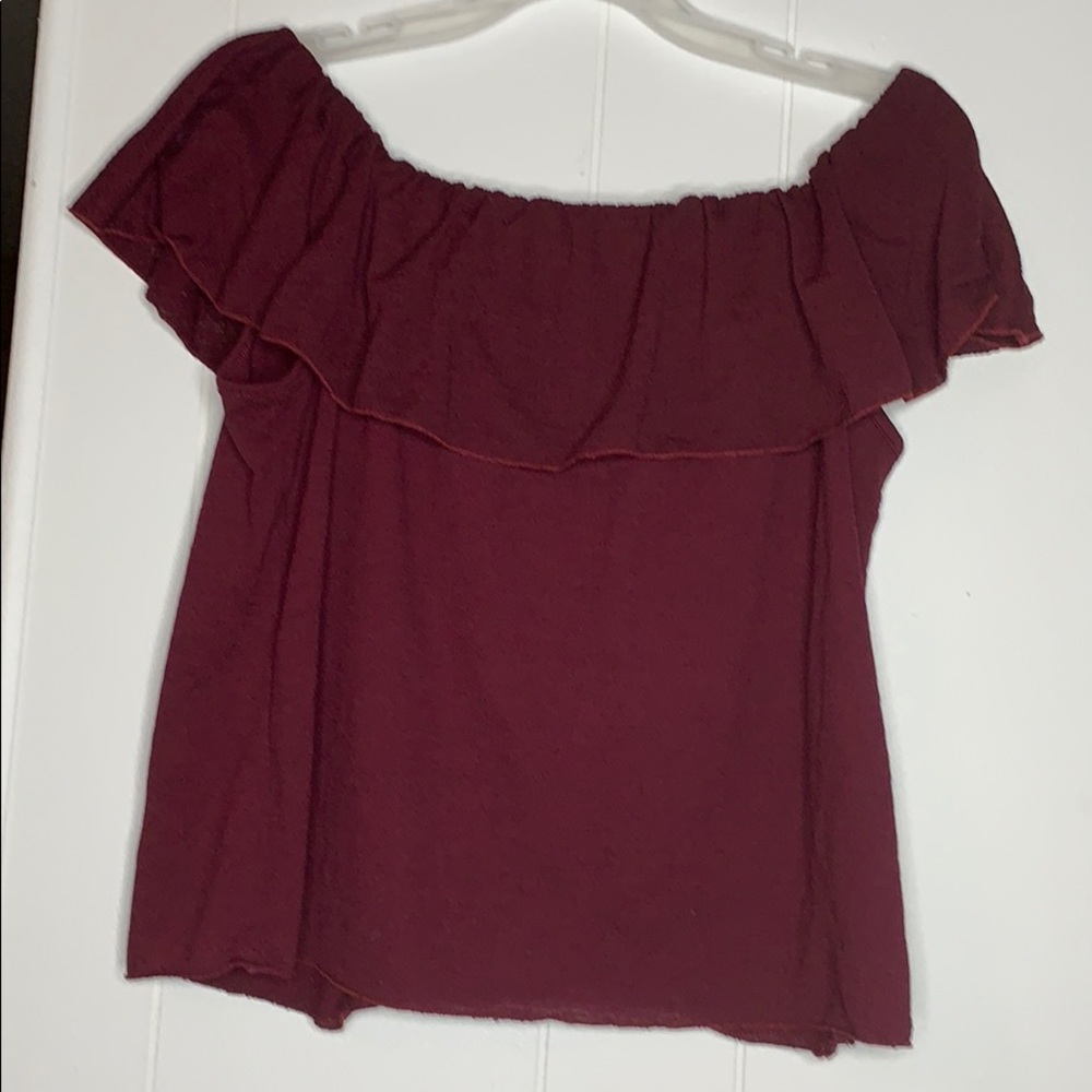 Off the shoulder shirt